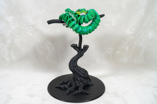 Articulated Green Tree Python 3D PRINTED