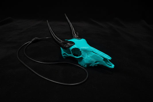 Limited Time Color Matte Mint Green Euro Bull Nilgai hanger for Rearview mirror Custom Mount Decor Skull