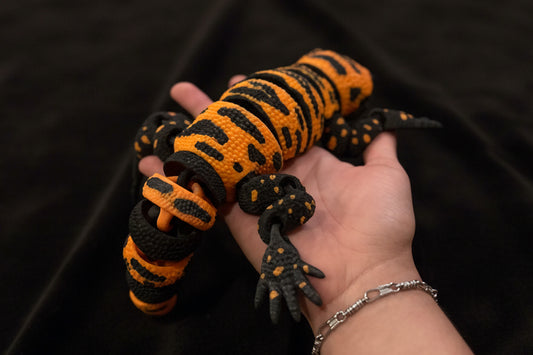Gila Monster 3D Printed